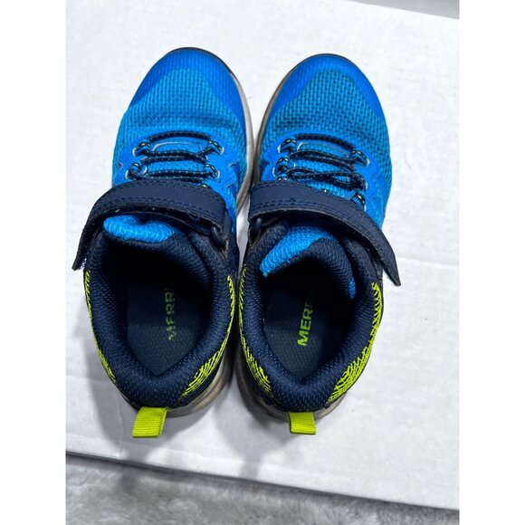 Merrell Nova 3 child blue sneakers boys size 12 M - Picture 3 of 8